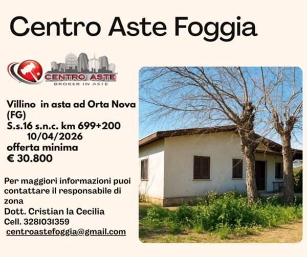 casa indipendente in vendita ad Orta Nova