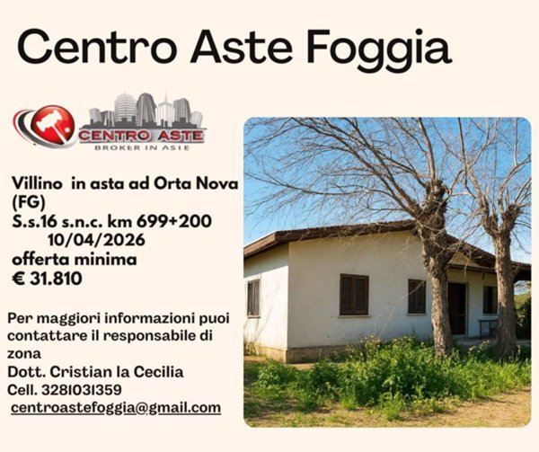 casa indipendente in vendita ad Orta Nova