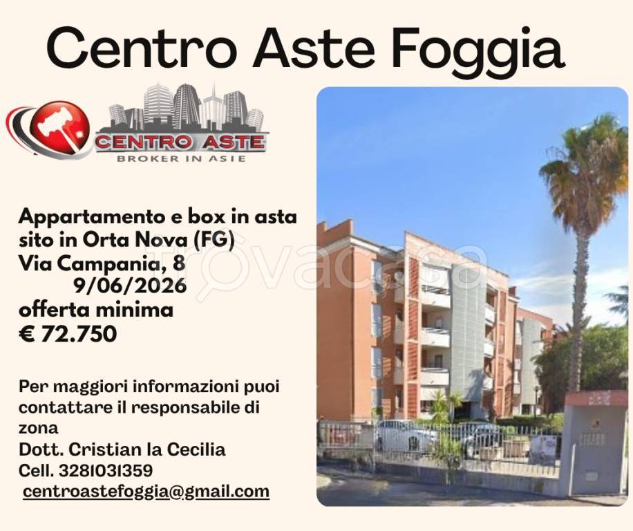 appartamento in vendita ad Orta Nova