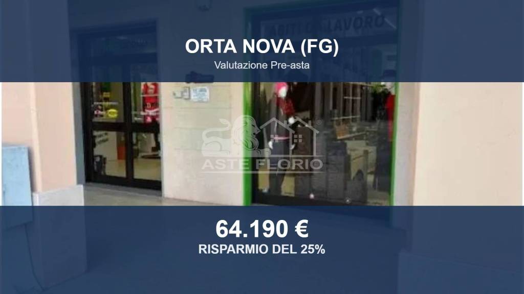 negozio in vendita ad Orta Nova