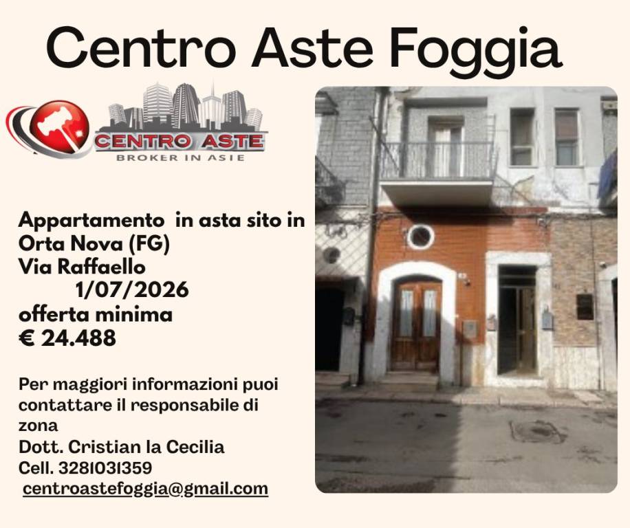 appartamento in vendita ad Orta Nova
