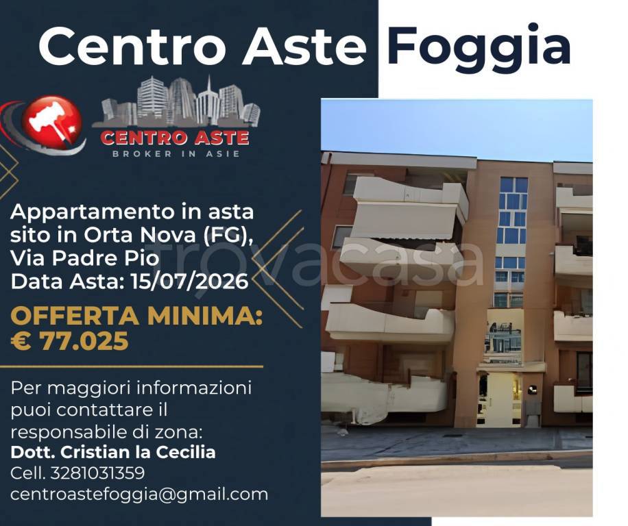appartamento in vendita ad Orta Nova