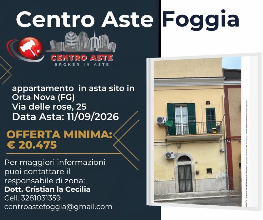 appartamento in vendita ad Orta Nova