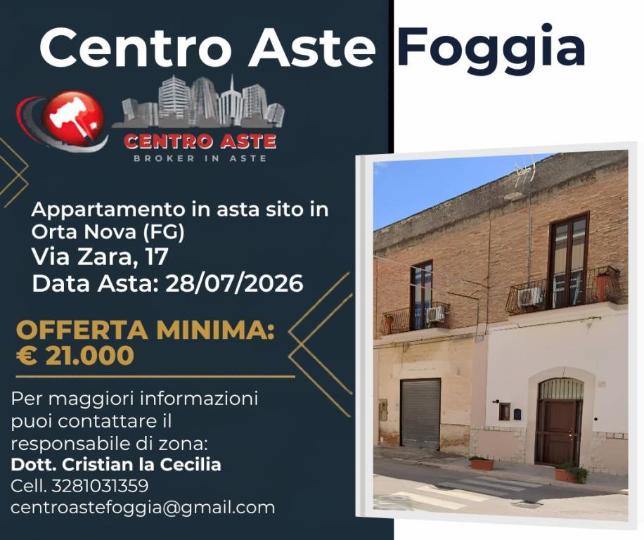 appartamento in vendita ad Orta Nova