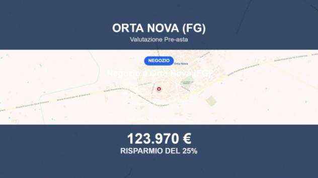 negozio in vendita ad Orta Nova