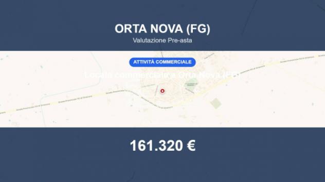 locale commerciale in vendita ad Orta Nova