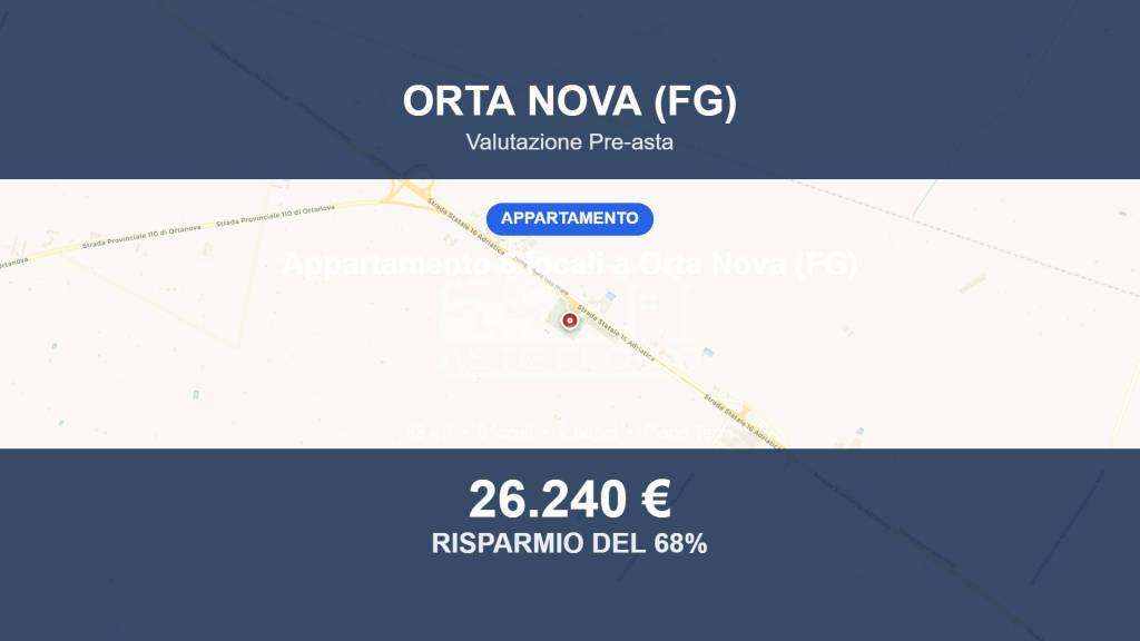 appartamento in vendita ad Orta Nova