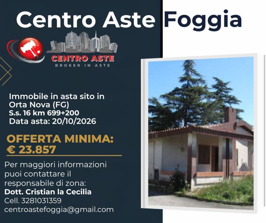 appartamento in vendita ad Orta Nova