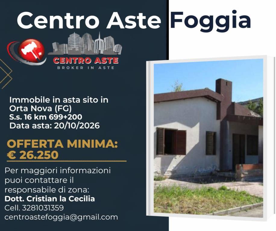 appartamento in vendita ad Orta Nova