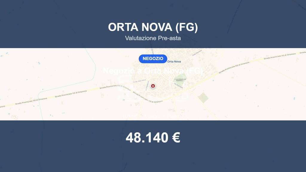 locale commerciale in vendita ad Orta Nova