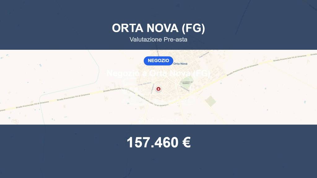 locale commerciale in vendita ad Orta Nova