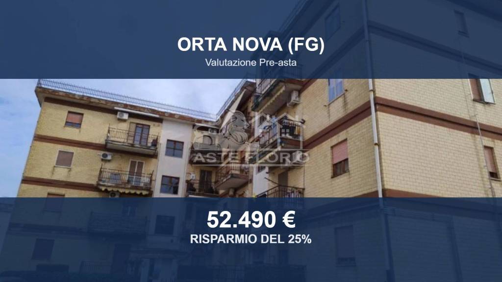 appartamento in vendita ad Orta Nova