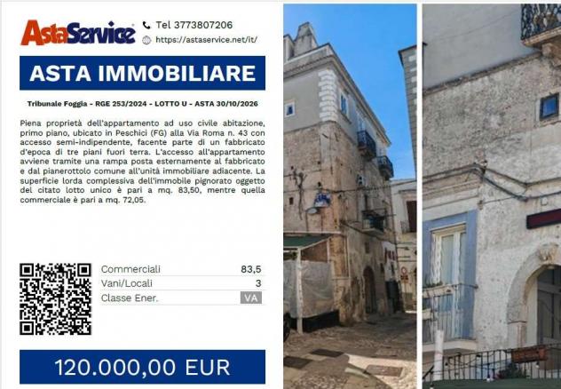 appartamento in vendita a Peschici
