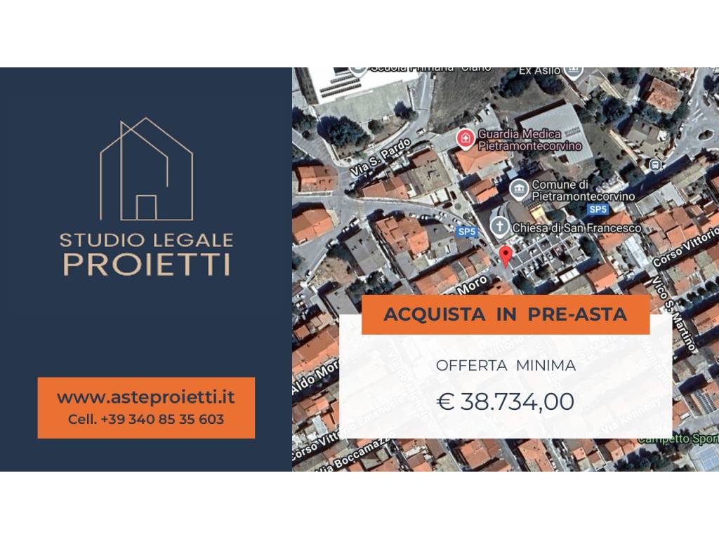 appartamento in vendita a Pietramontecorvino