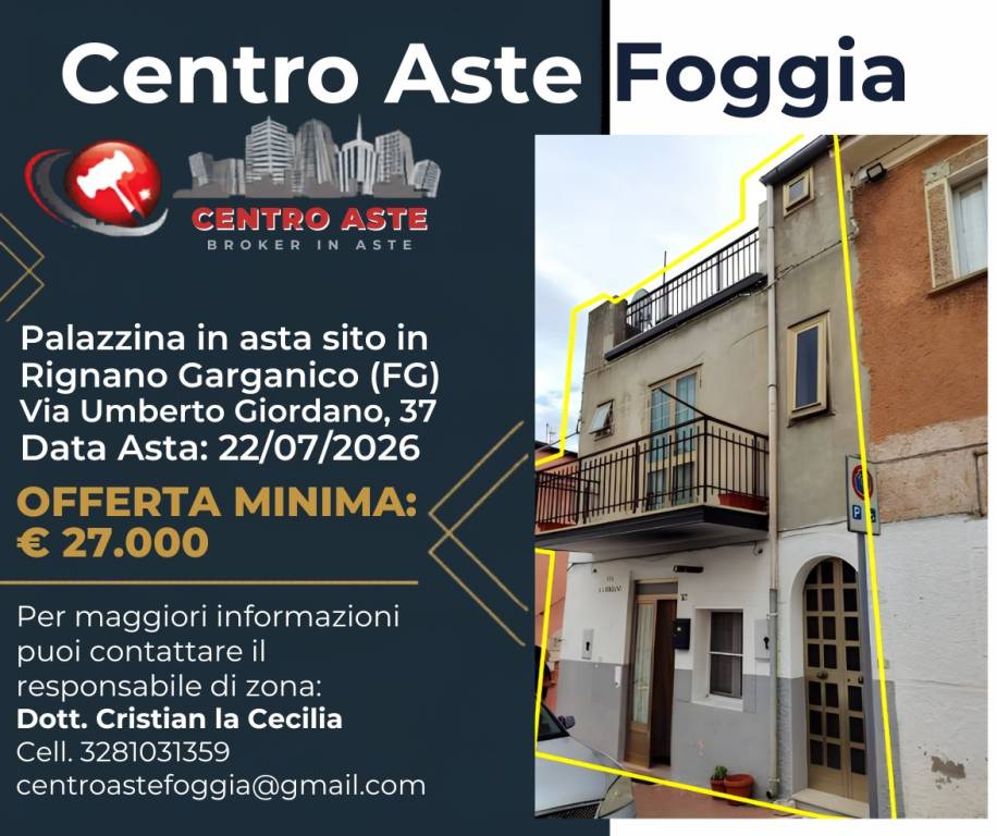 appartamento in vendita a Rignano Garganico