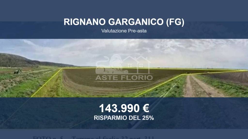 terreno agricolo in vendita a Rignano Garganico
