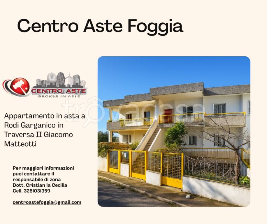 appartamento in vendita a Rodi Garganico