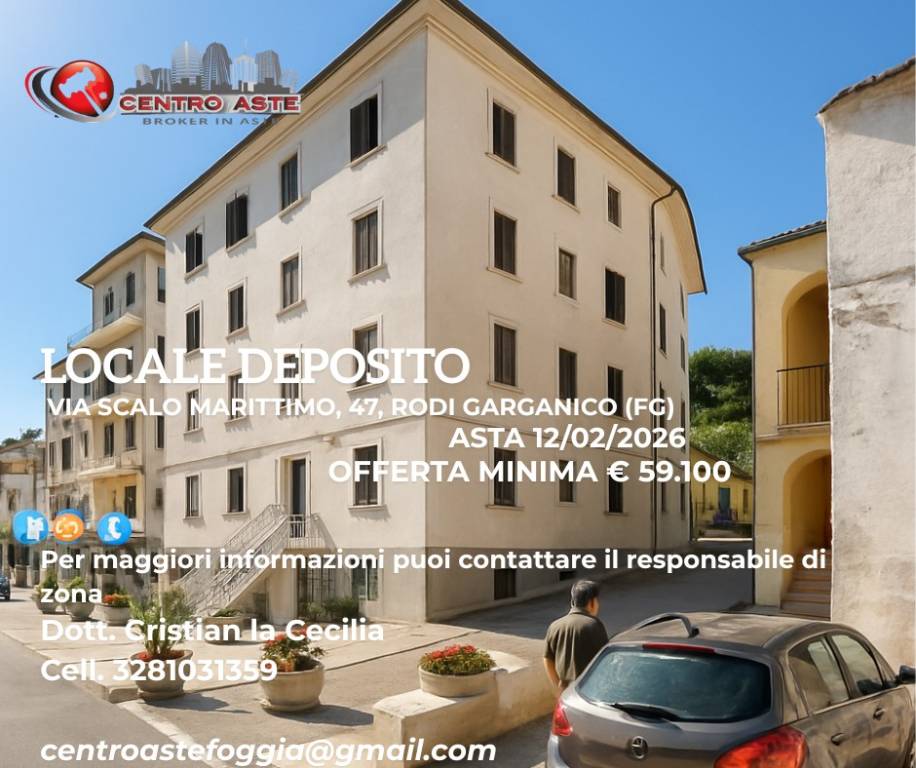 locale commerciale in vendita a Rodi Garganico