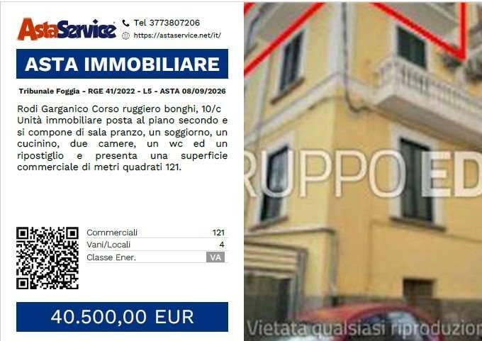 appartamento in vendita a Rodi Garganico