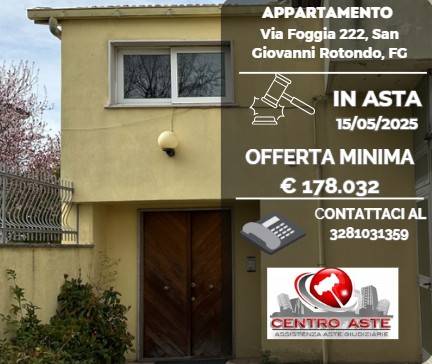 appartamento in vendita a San Giovanni Rotondo
