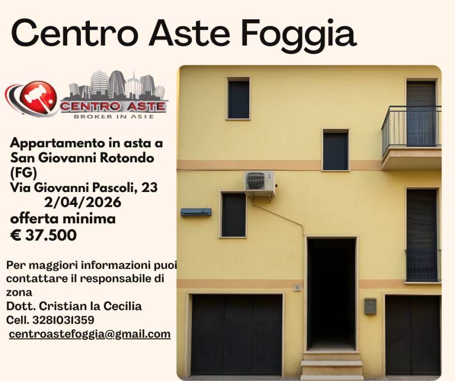 appartamento in vendita a San Giovanni Rotondo