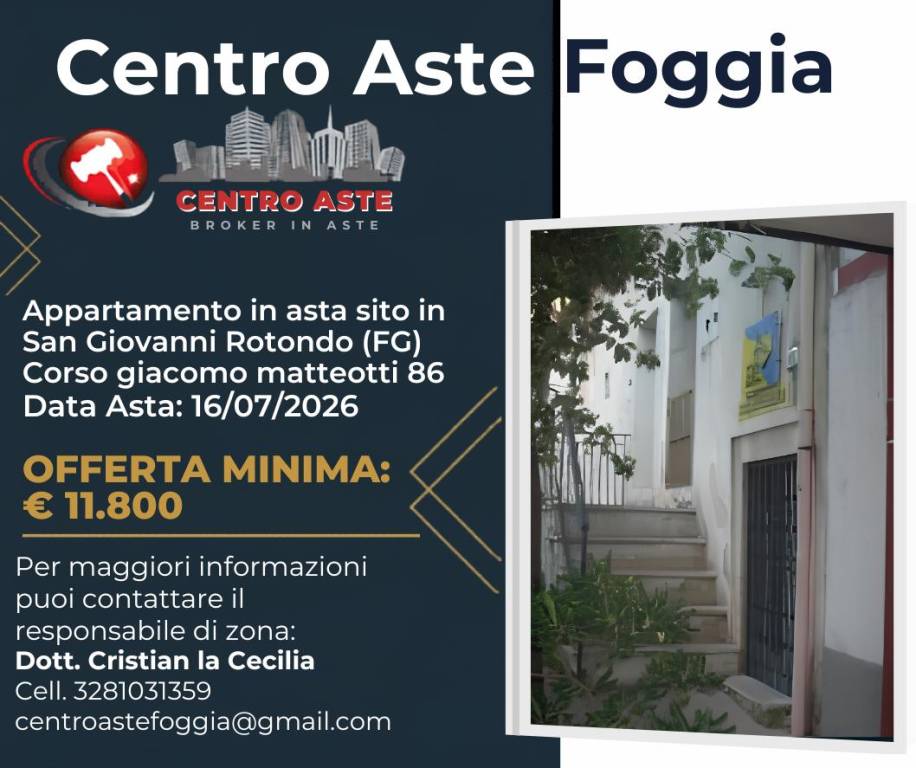 appartamento in vendita a San Giovanni Rotondo