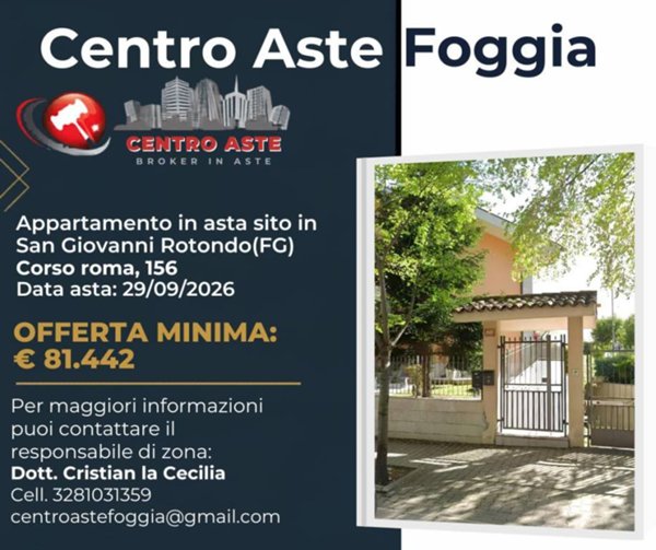 appartamento in vendita a San Giovanni Rotondo