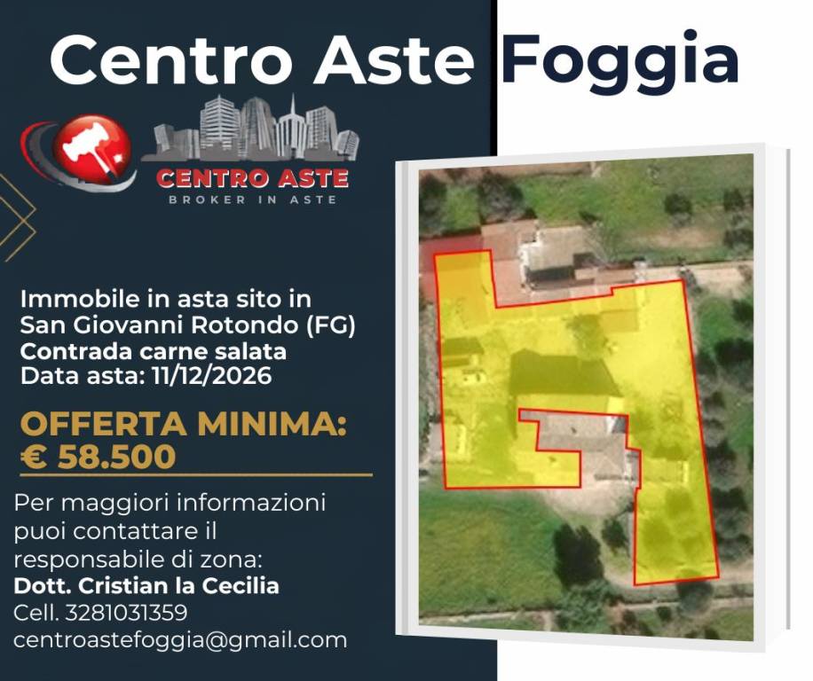 locale commerciale in vendita a San Giovanni Rotondo in zona Matine
