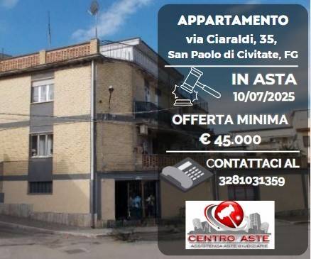 appartamento in vendita a San Paolo di Civitate