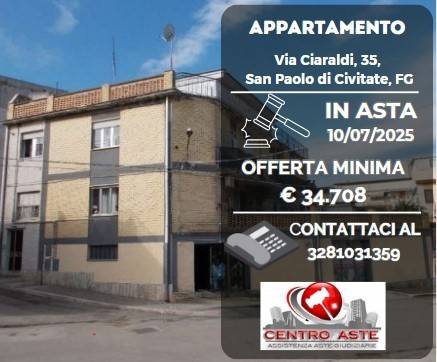 appartamento in vendita a San Paolo di Civitate