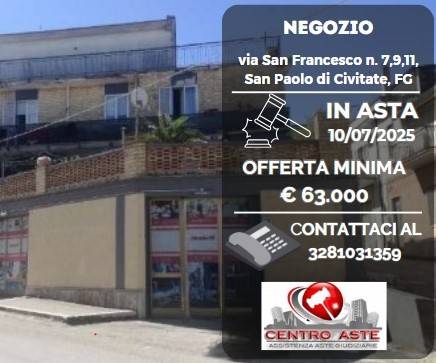 negozio in vendita a San Paolo di Civitate