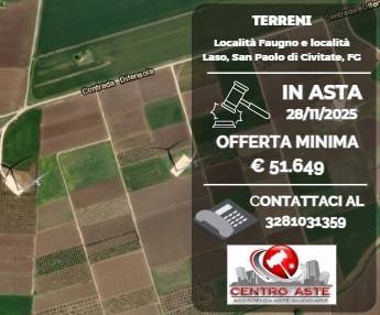 terreno agricolo in vendita a San Paolo di Civitate