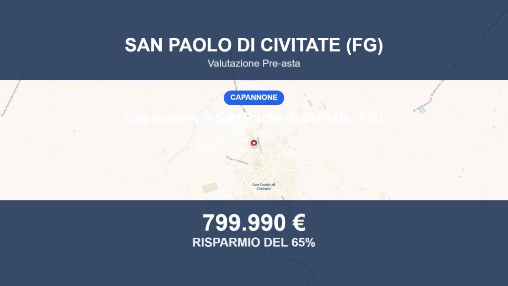 locale commerciale in vendita a San Paolo di Civitate