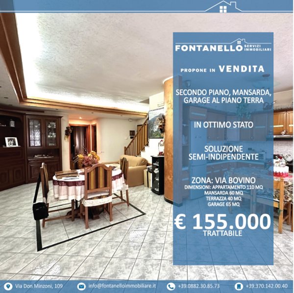 appartamento in vendita a San Severo