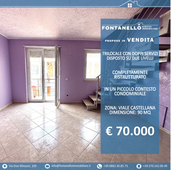 appartamento in vendita a San Severo