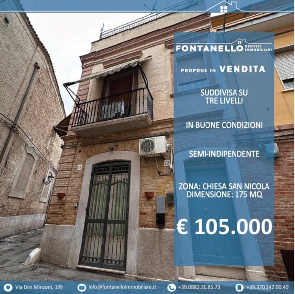 appartamento in vendita a San Severo in zona Centro Storico