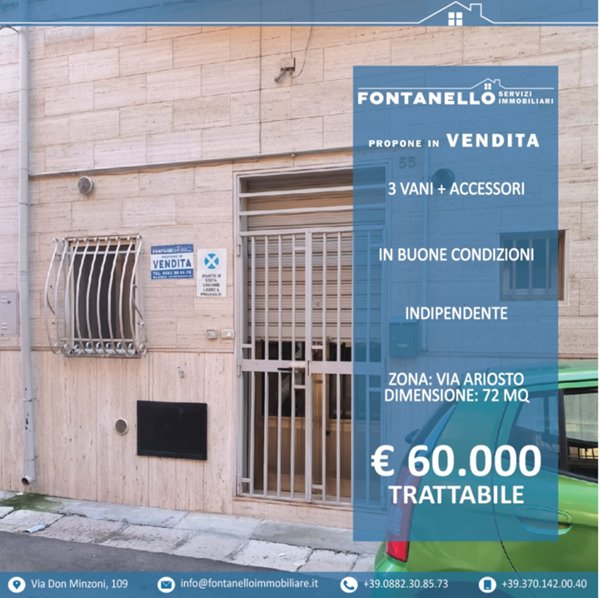 appartamento in vendita a San Severo