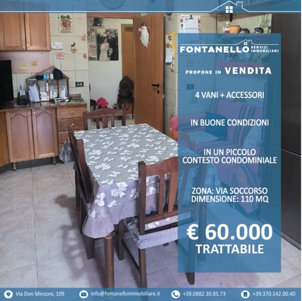 appartamento in vendita a San Severo