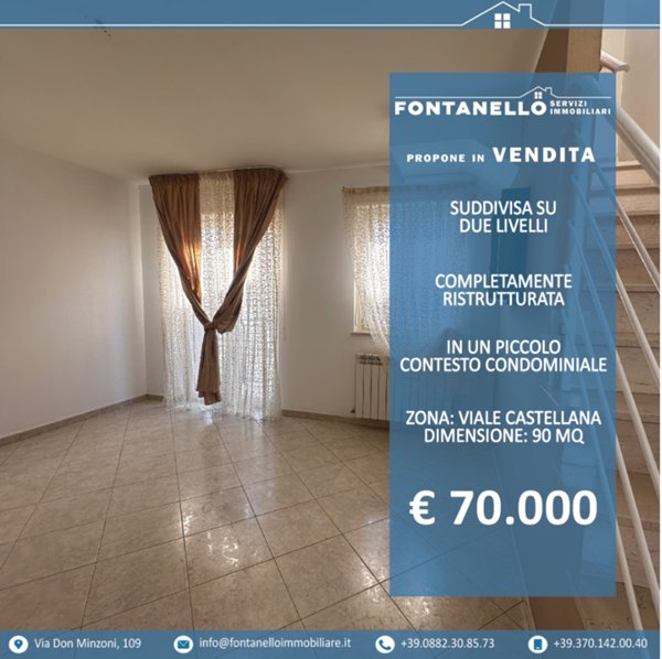 appartamento in vendita a San Severo