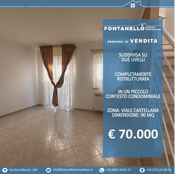 appartamento in vendita a San Severo