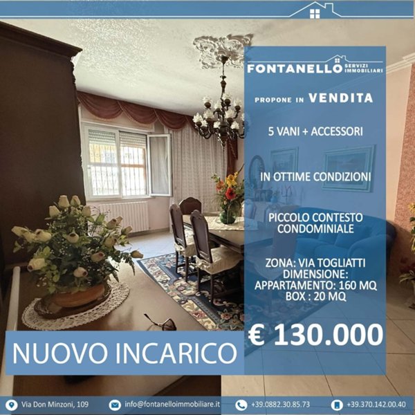appartamento in vendita a San Severo