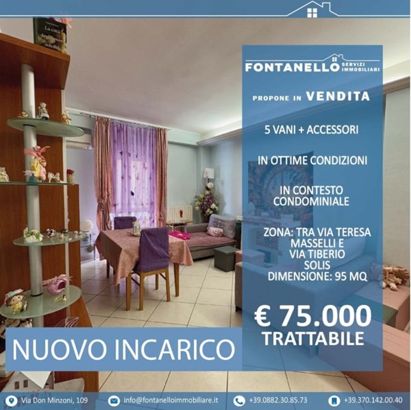 appartamento in vendita a San Severo in zona Centro Storico