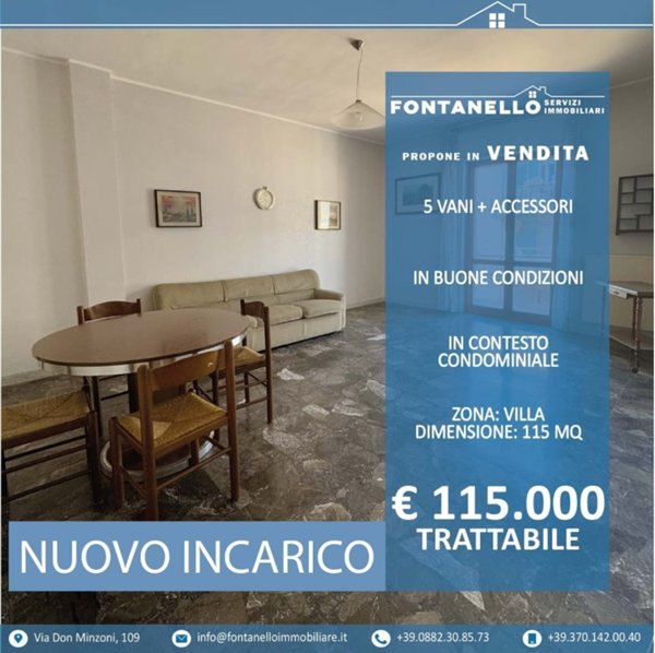 appartamento in vendita a San Severo