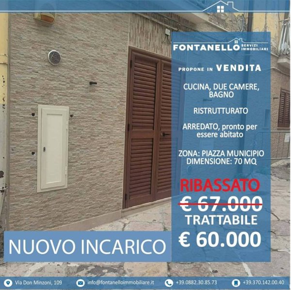 appartamento in vendita a San Severo in zona Centro Storico