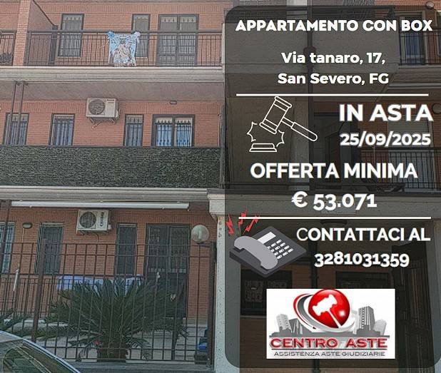 appartamento in vendita a San Severo