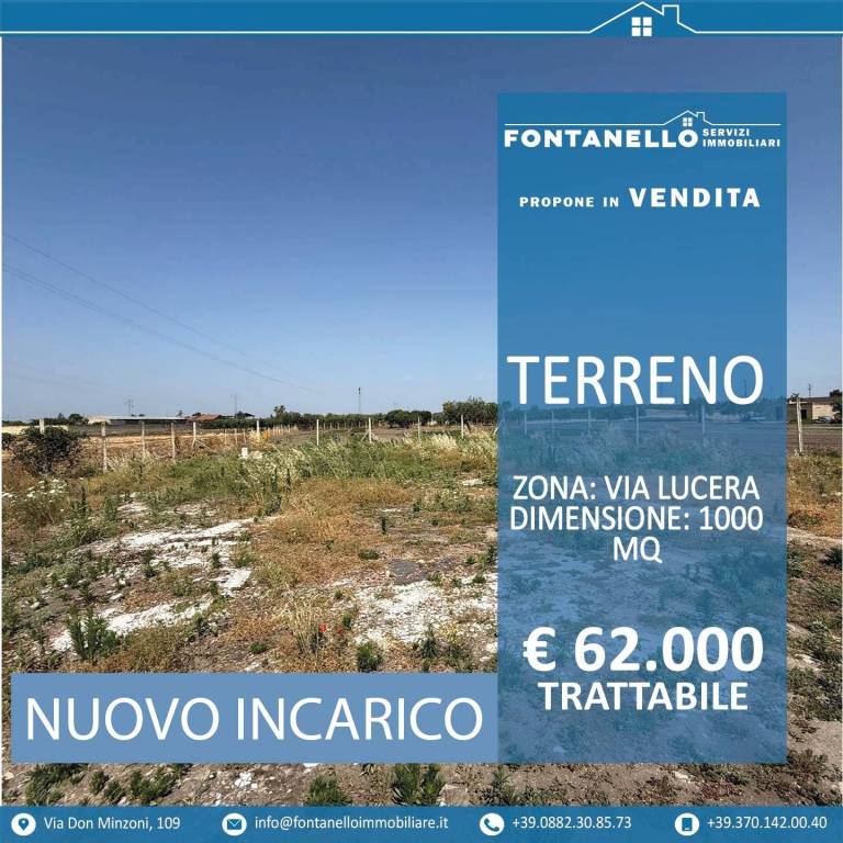 terreno agricolo in vendita a San Severo