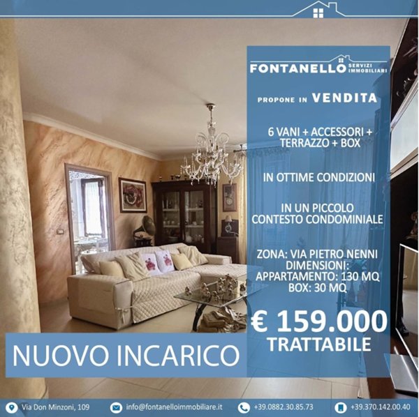 appartamento in vendita a San Severo