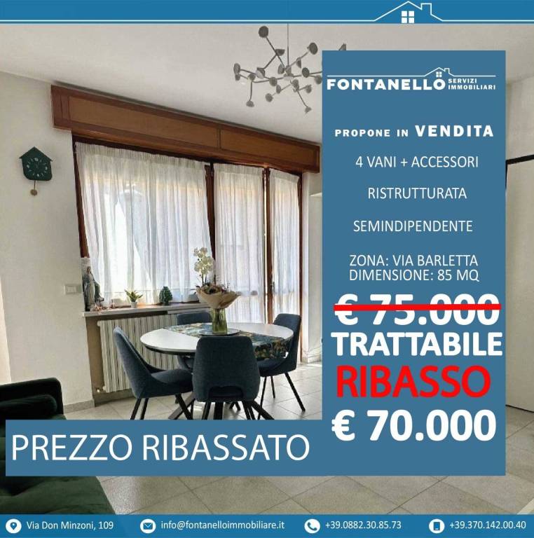 appartamento in vendita a San Severo