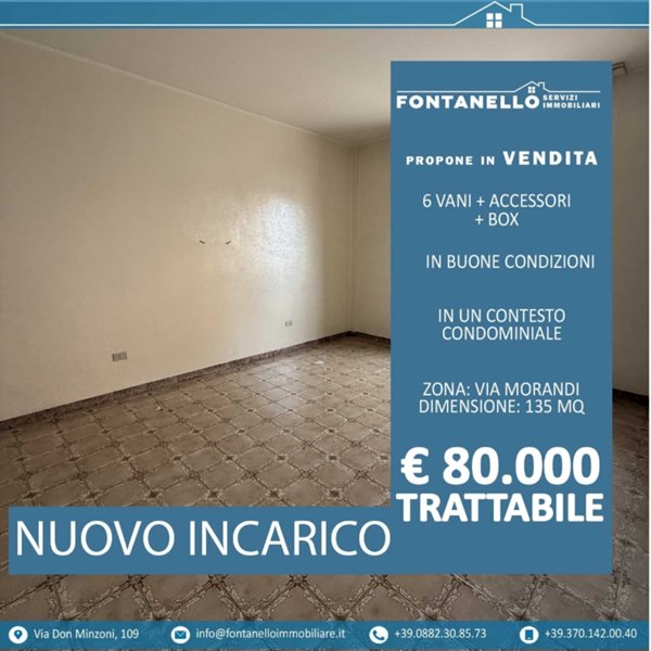 appartamento in vendita a San Severo