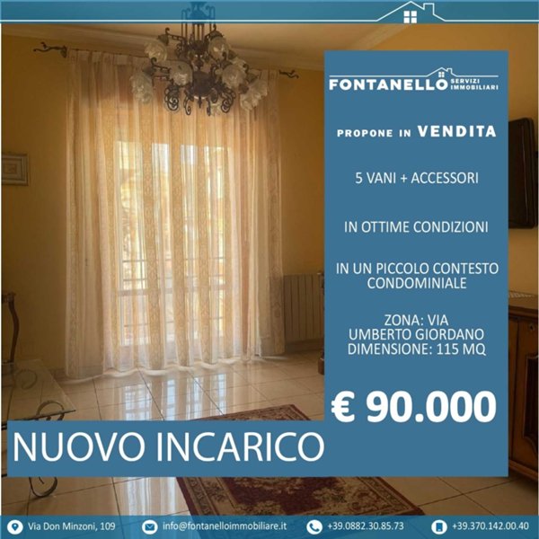 appartamento in vendita a San Severo in zona Centro Storico